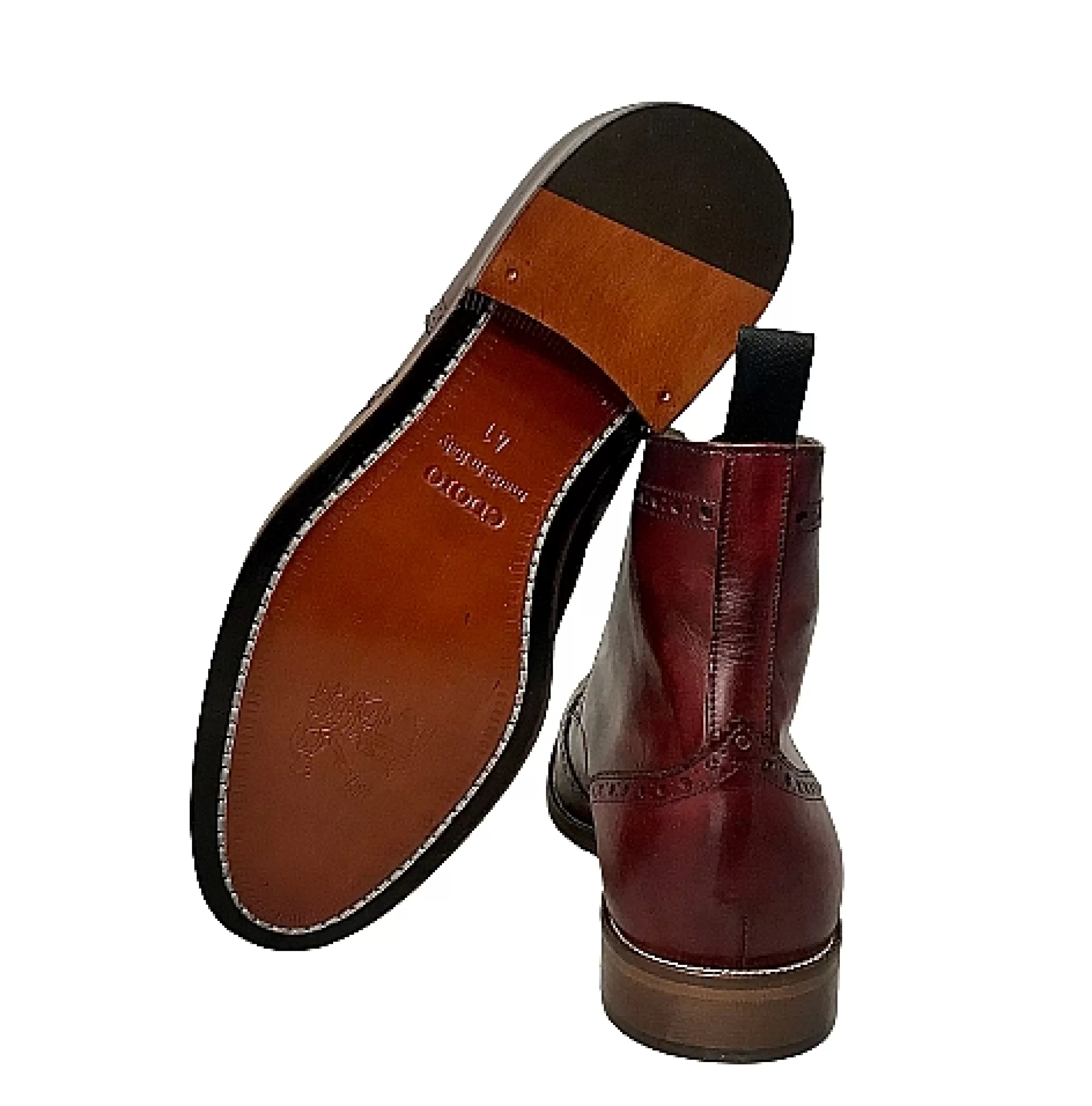 Anfibio Artigianale Bordeaux*Scarpe di Maremma Fashion