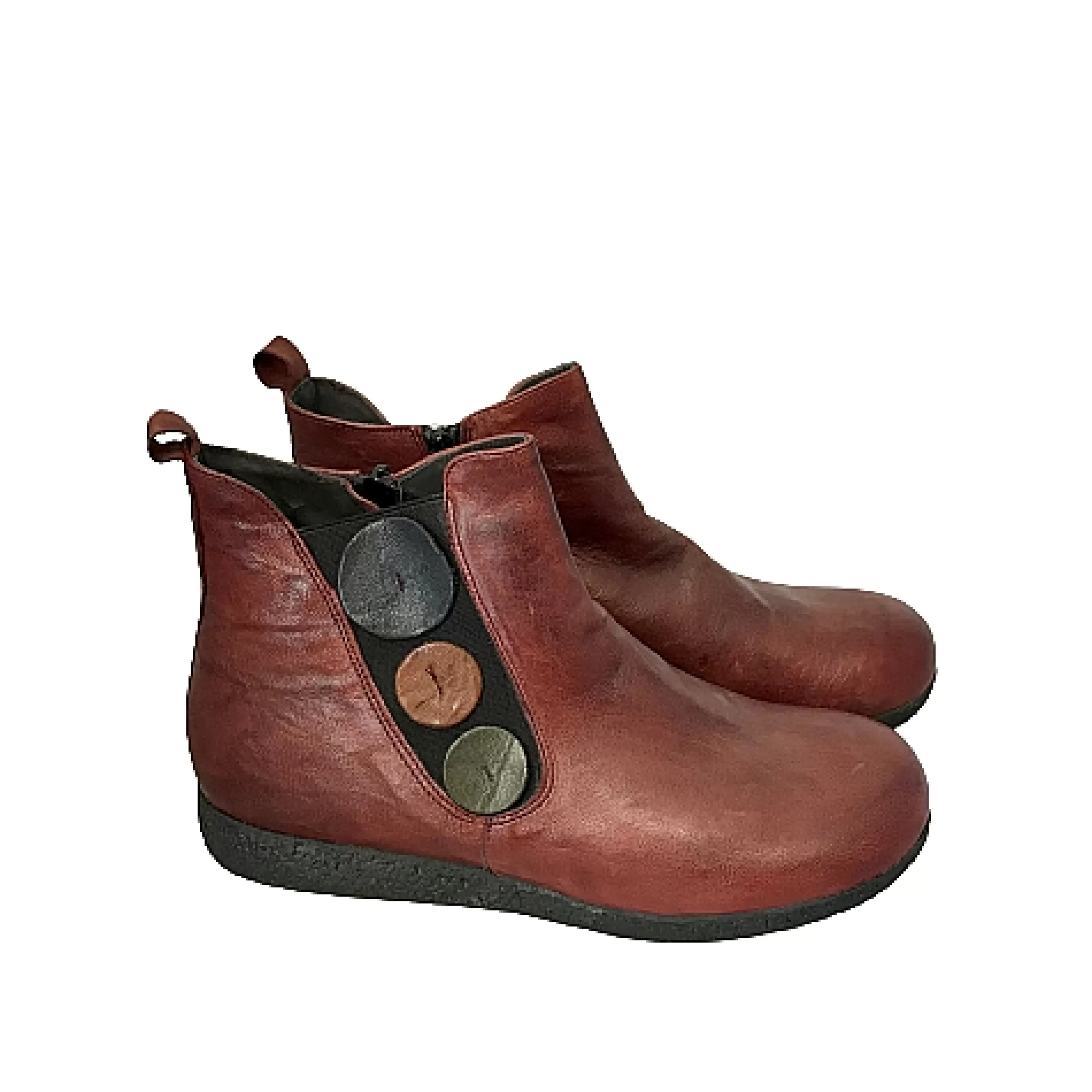 Beatles In Pelle Bordeaux*Scarpe di Maremma Discount