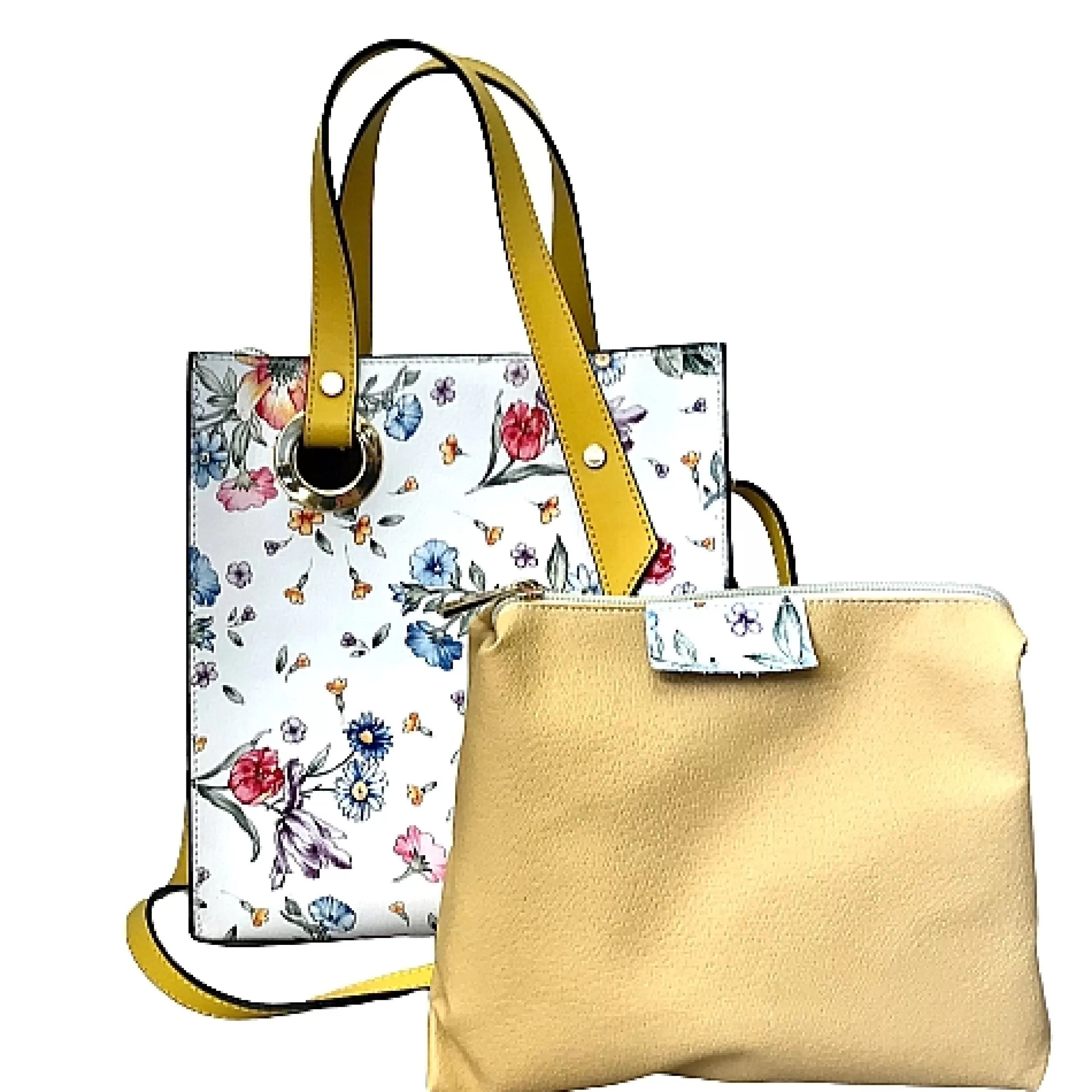 Borsa Artigianale Con Stampa Floreale*Scarpe di Maremma Clearance