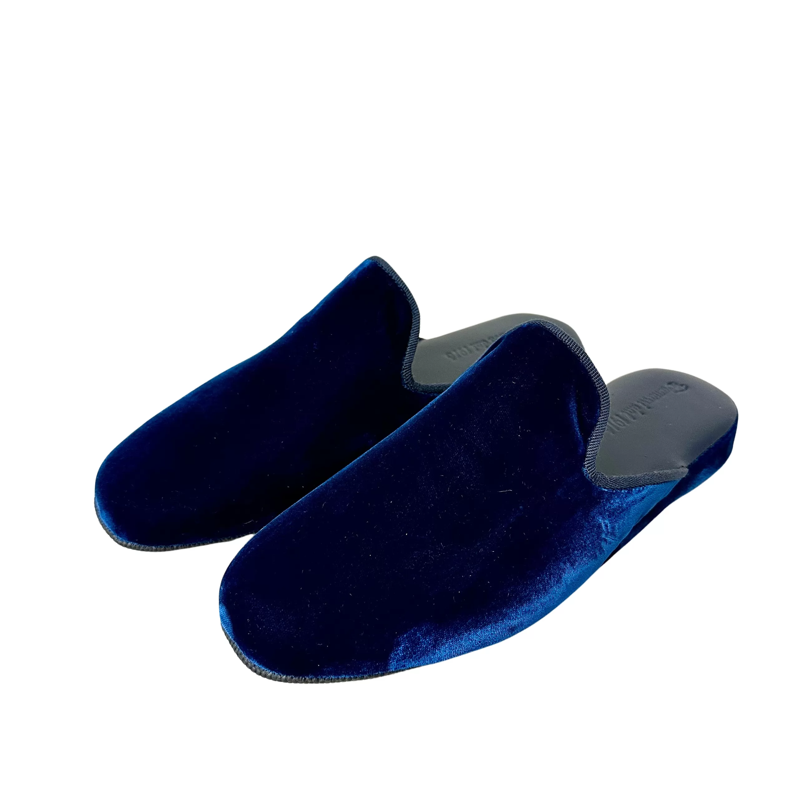 Ciabatta / Scendiletto In Velluto Blu*Scarpe di Maremma Outlet