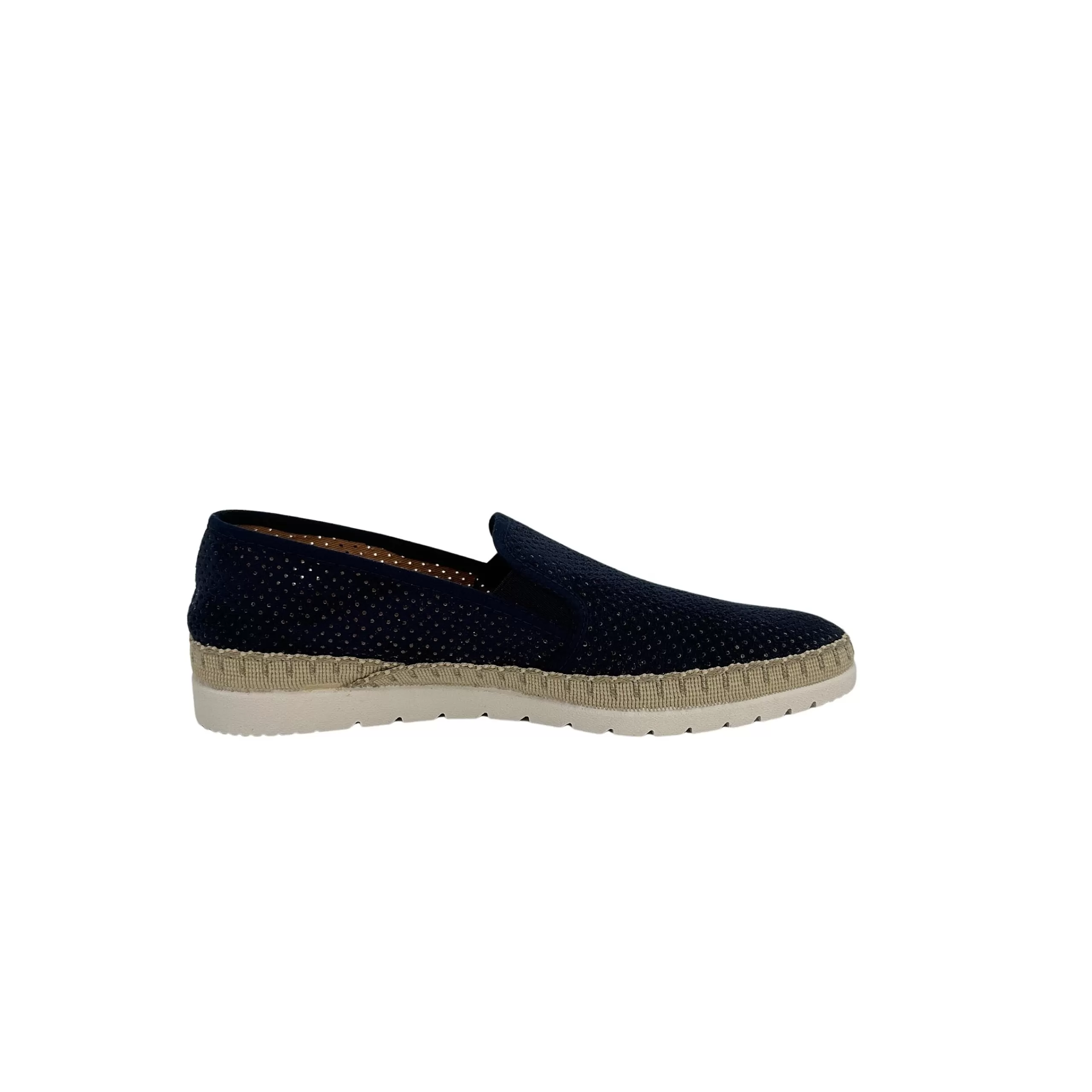 Espadrillas Artigianali In Camoscio Verbenas Blu*Scarpe di Maremma New