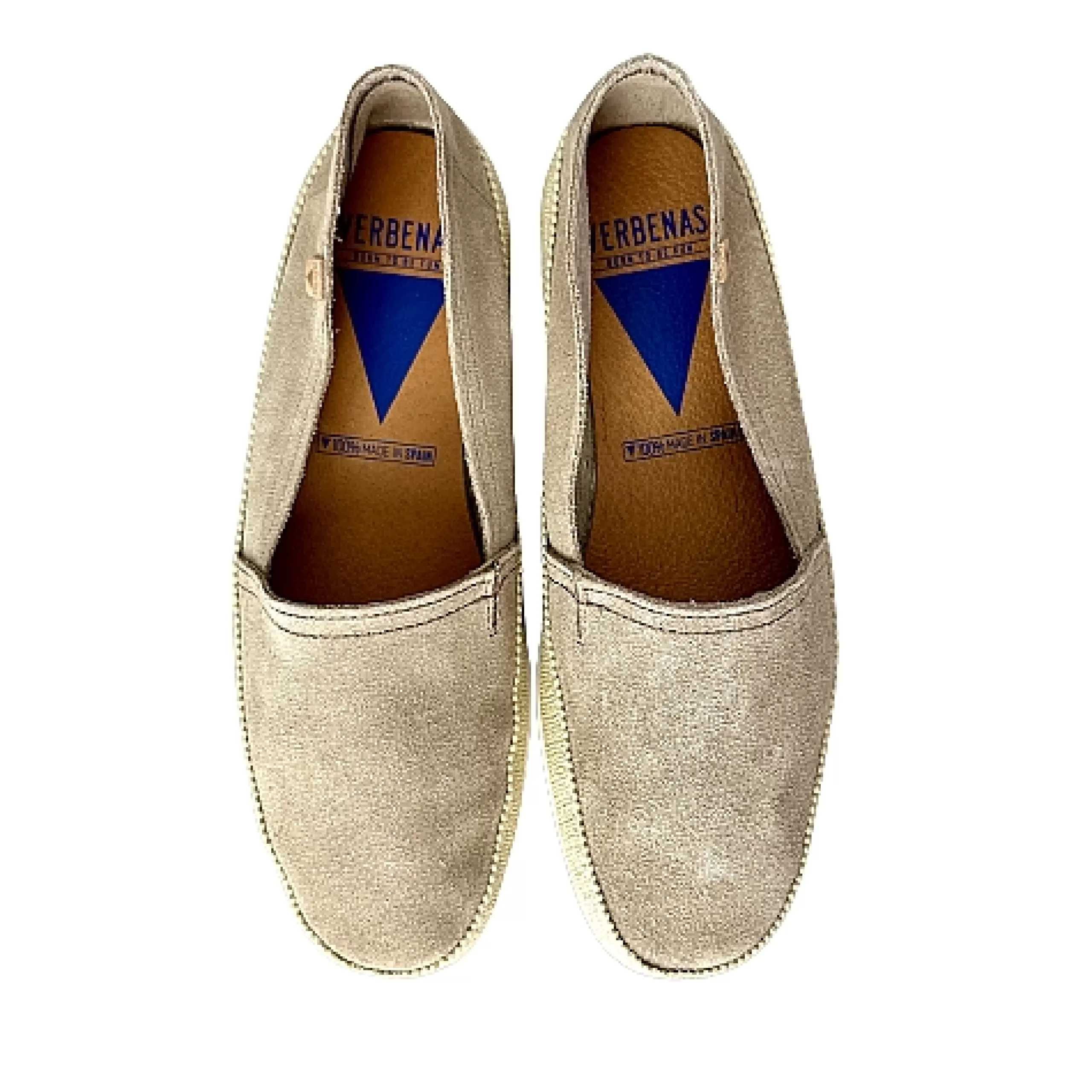 Espadrillas Artigianali In Camoscio Verbenas Grigie*Scarpe di Maremma Flash Sale