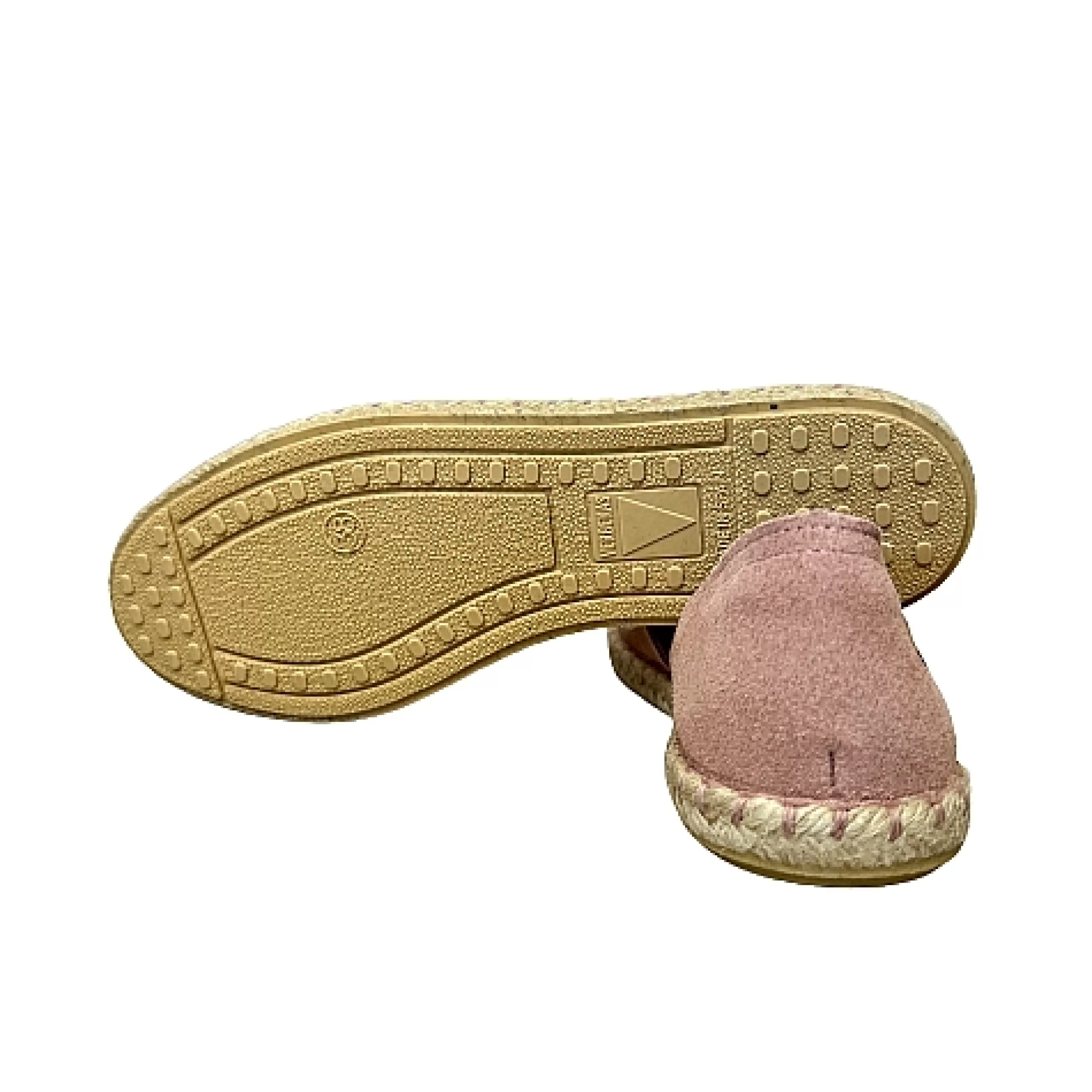 Espadrillas Artigianali In Camoscio Verbenas Rosa*Scarpe di Maremma Shop