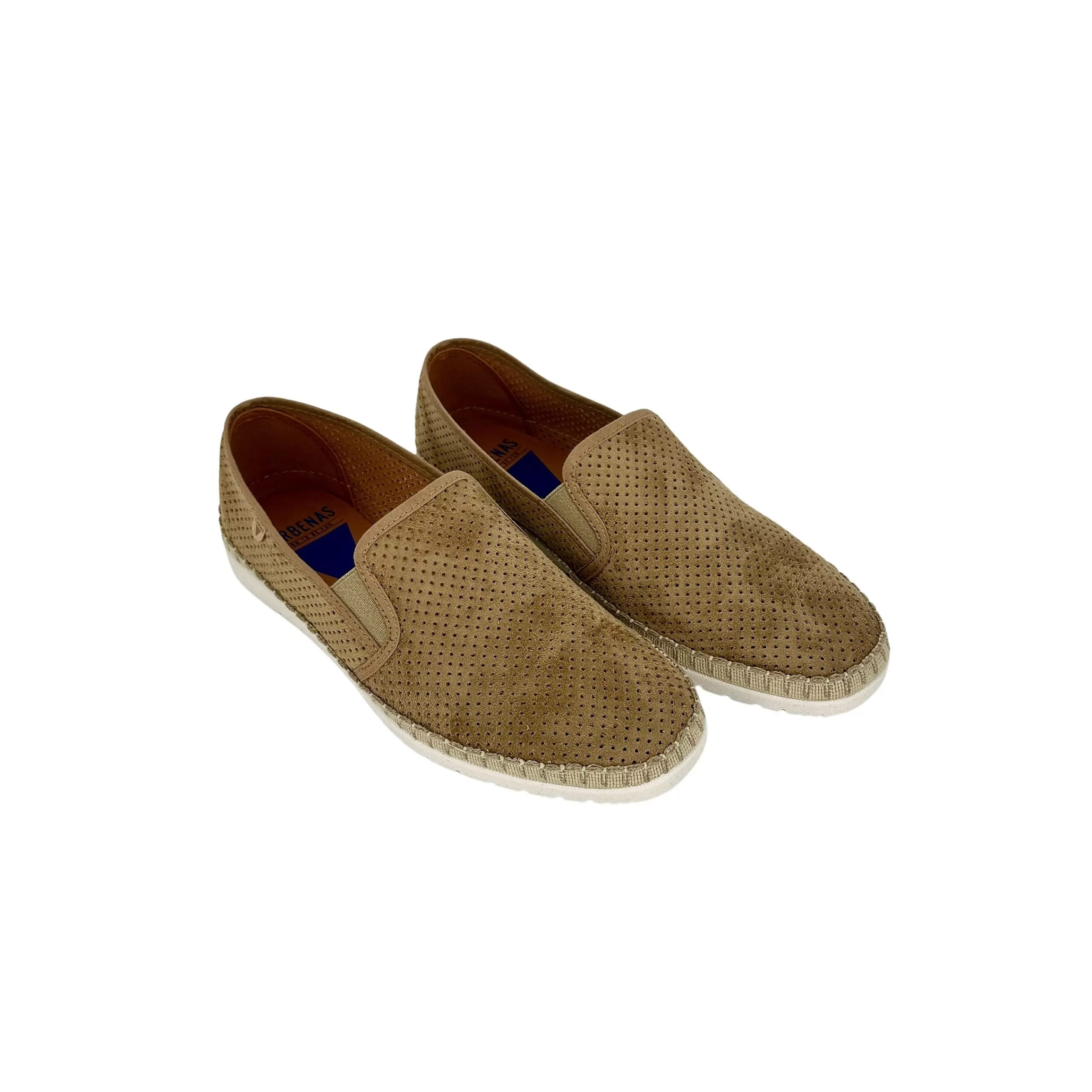 Espadrillas Artigianali In Camoscio Verbenas Taupe*Scarpe di Maremma Outlet