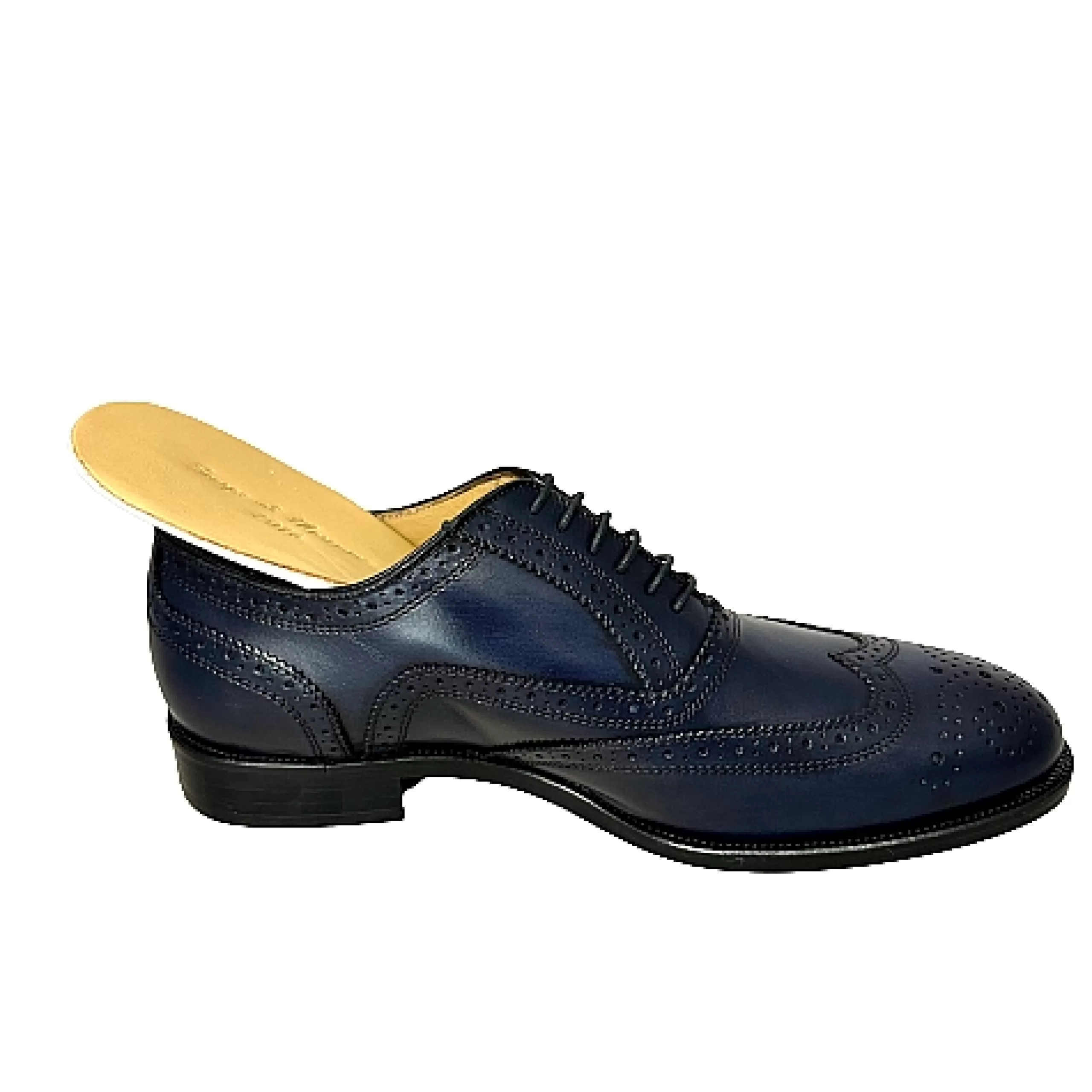 Francesina Fondo Cuoio Cucita Blake Duilio Blu Navy*Scarpe di Maremma Best Sale