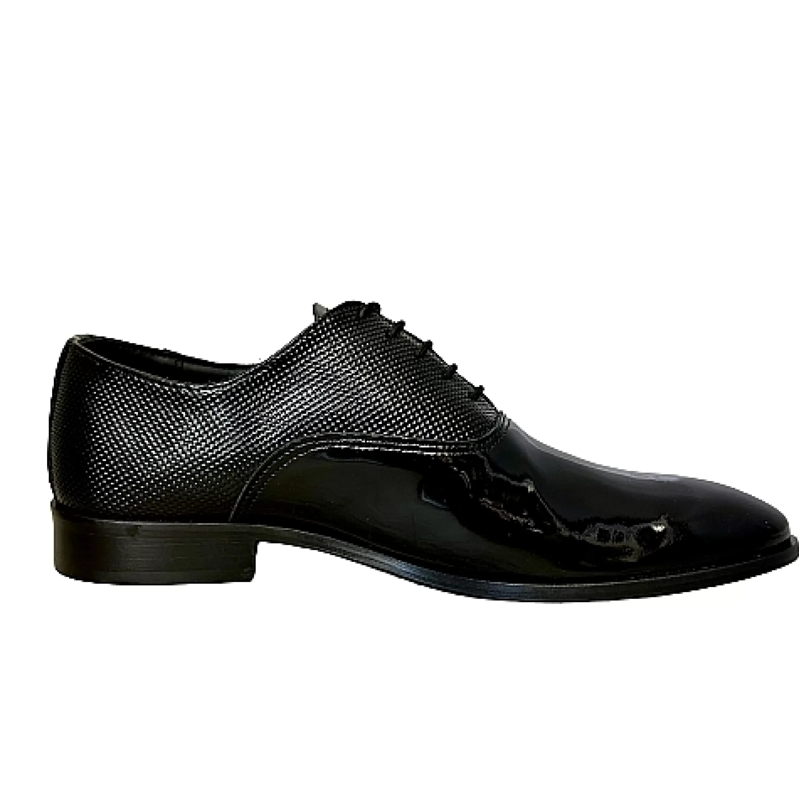 Francesina In Vernice Nera Cucita Blake*Scarpe di Maremma Best