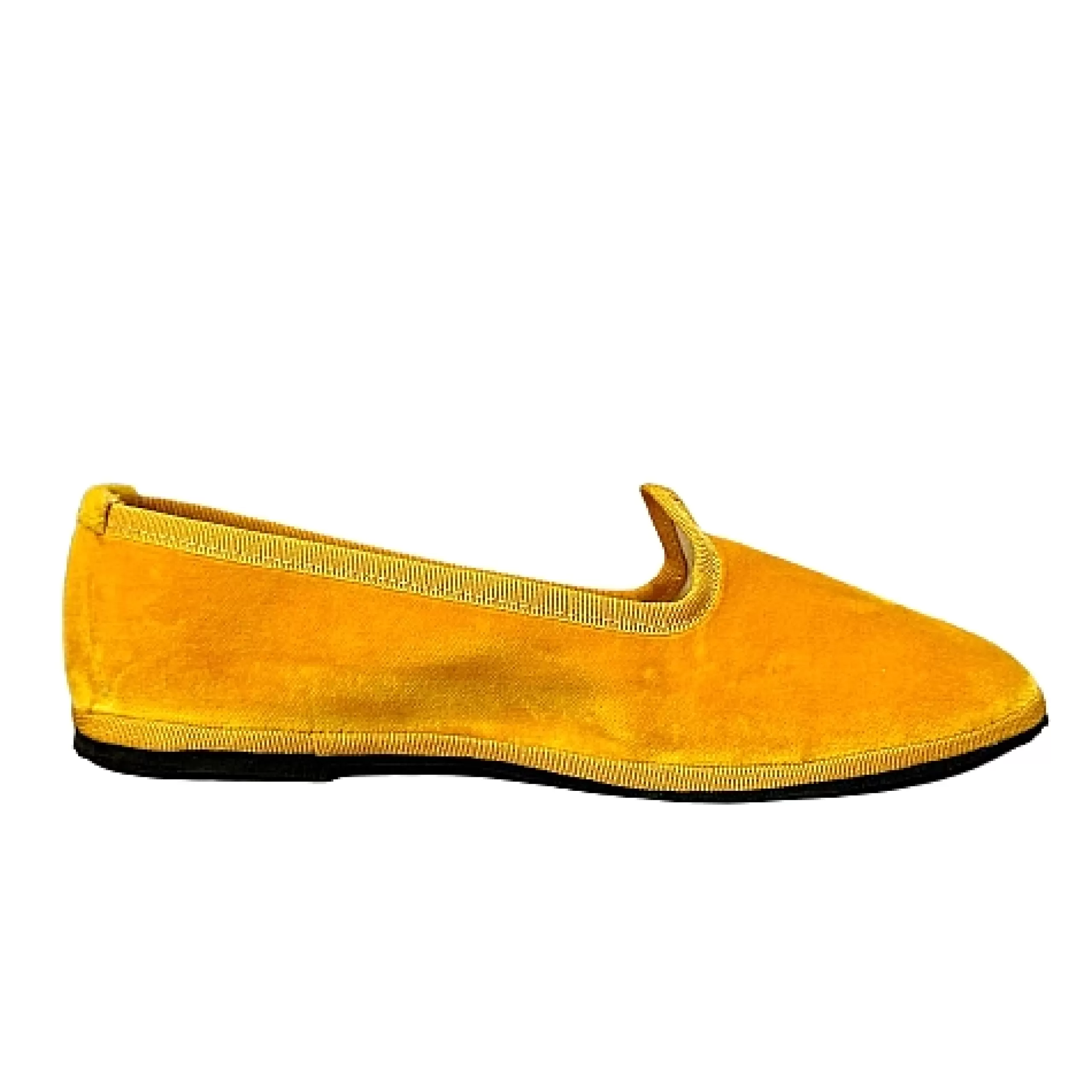 Friulane Artigianali In Velluto Giallo*Scarpe di Maremma Hot