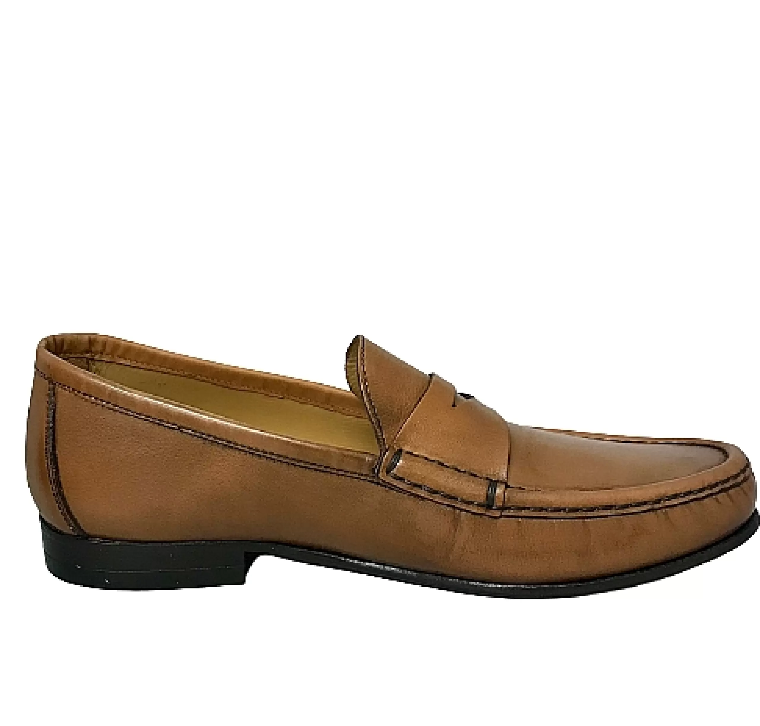 Mocassino Cognac Mod. College Cucito Blake*Scarpe di Maremma Clearance