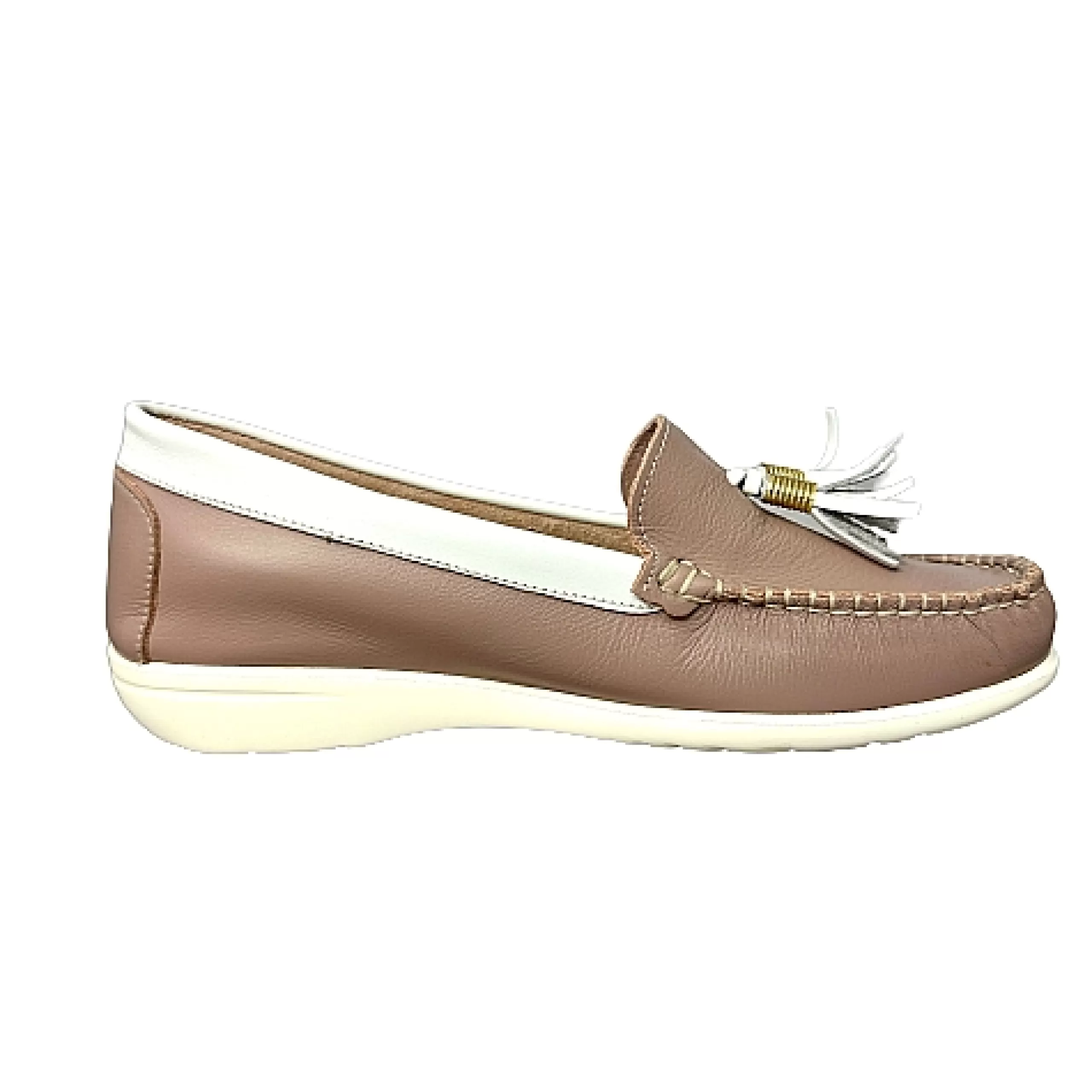 Mocassino Rosa Nude Con Nappine*Scarpe di Maremma Cheap