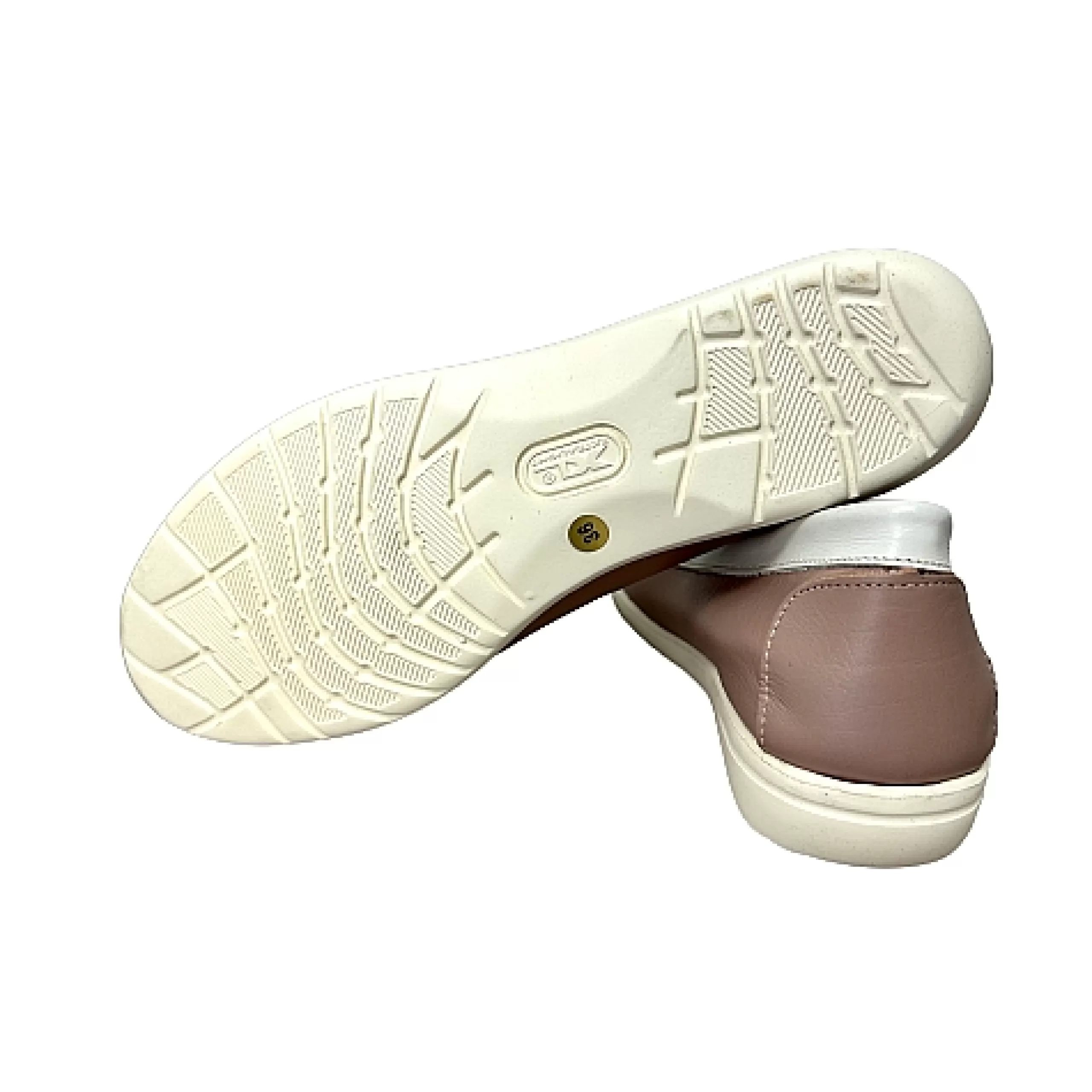 Mocassino Rosa Nude Con Nappine*Scarpe di Maremma Cheap