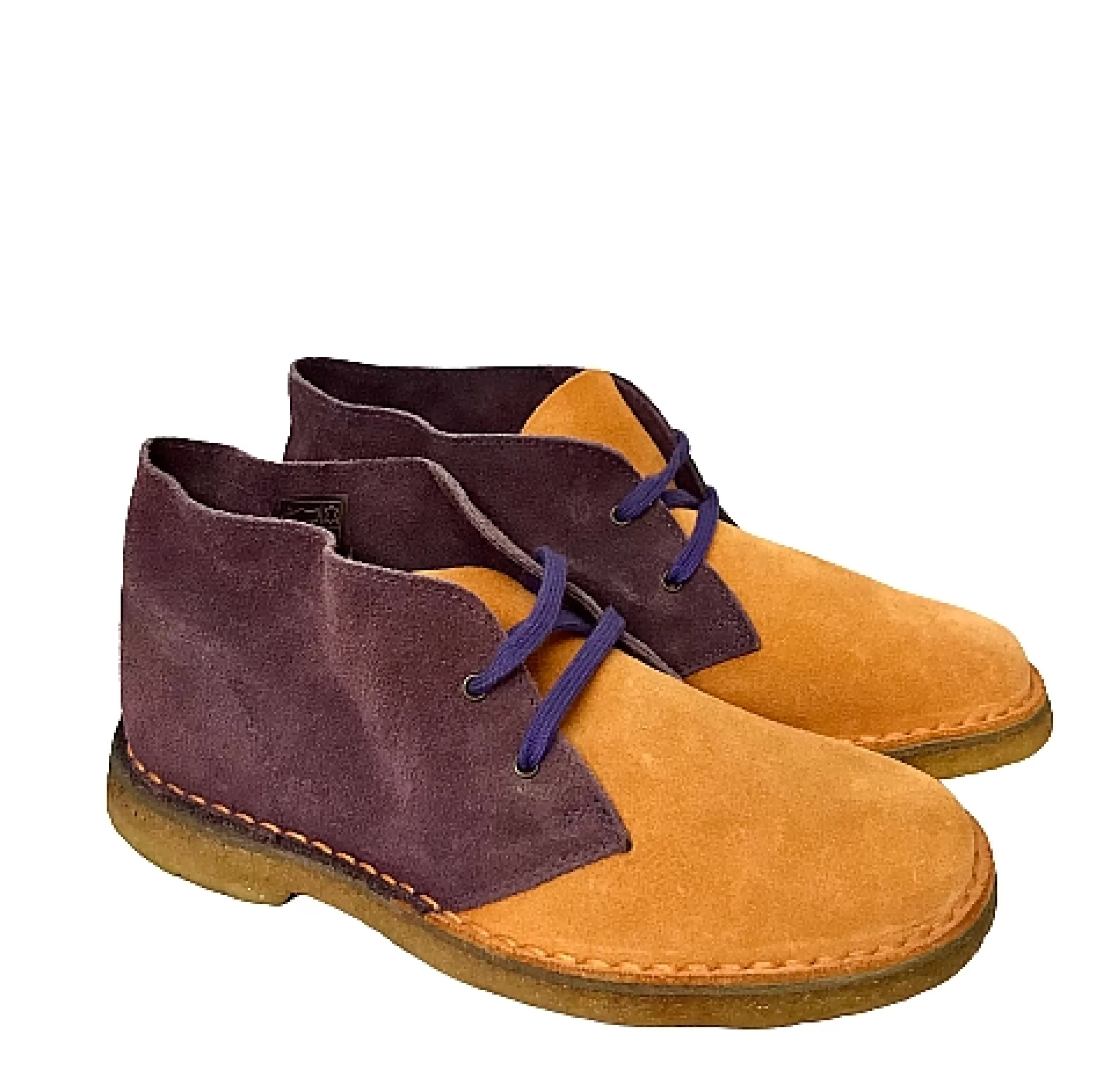 Polacchina Artigiana Arancio/Viola*Scarpe di Maremma Cheap