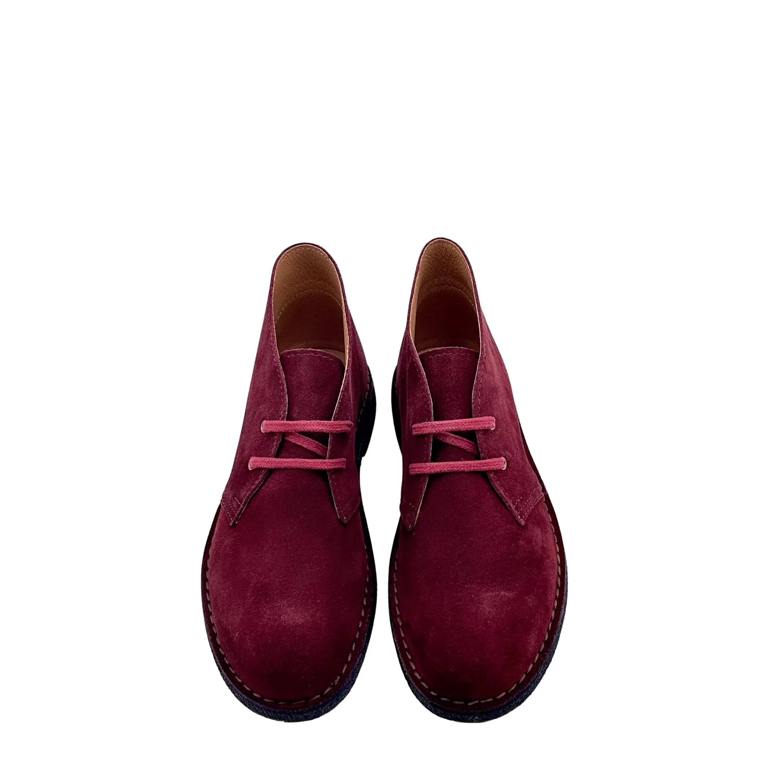 Polacchina Artigianale Bordeaux Interno In Pelle*Scarpe di Maremma Online