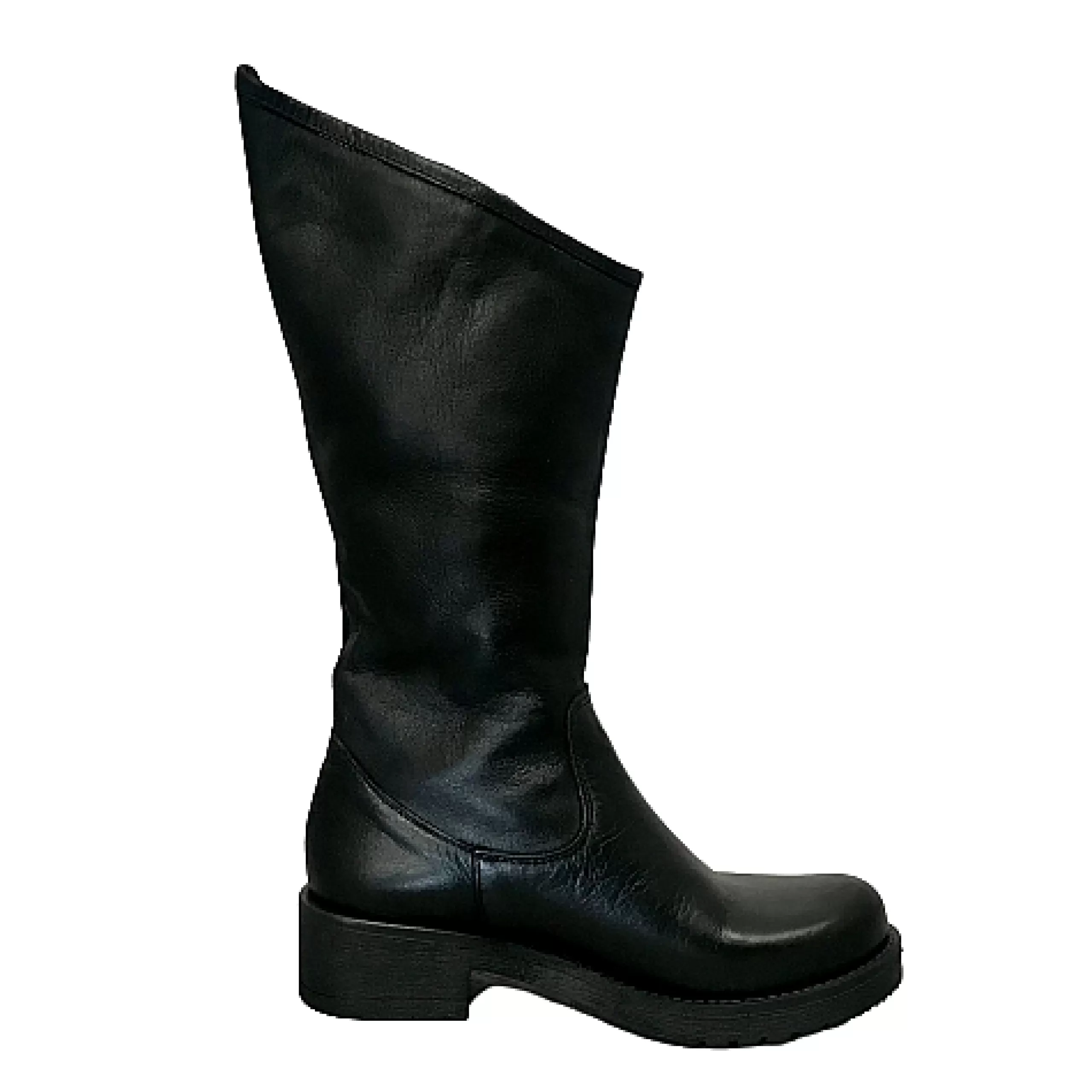 Stivale Nero Asimmetrico Con Tacco*Scarpe di Maremma Clearance